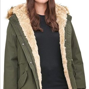 Levi's Women's Faux Fur Lined Hooded Parka Plus